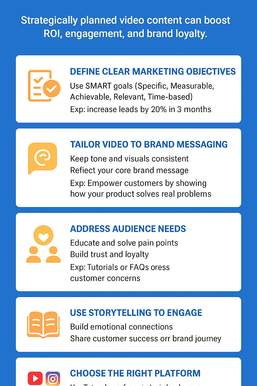 Graph of Aligning Video Content with Marketing Strategy